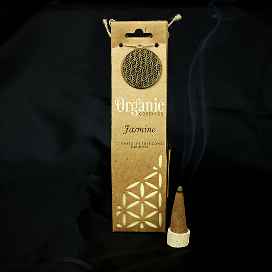 Organic Jasmine incense cones