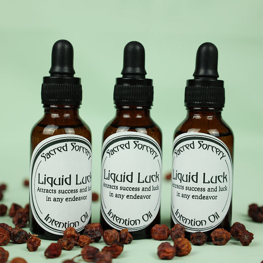 Liquid Luck intention oil