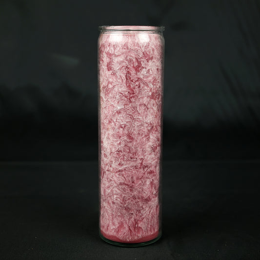 Pink 7 Day Candle