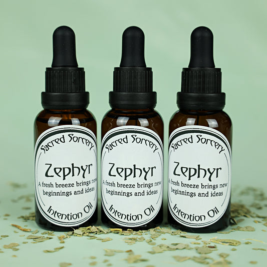 Zephyr intention oil