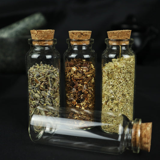 40ml glass bottles with cork