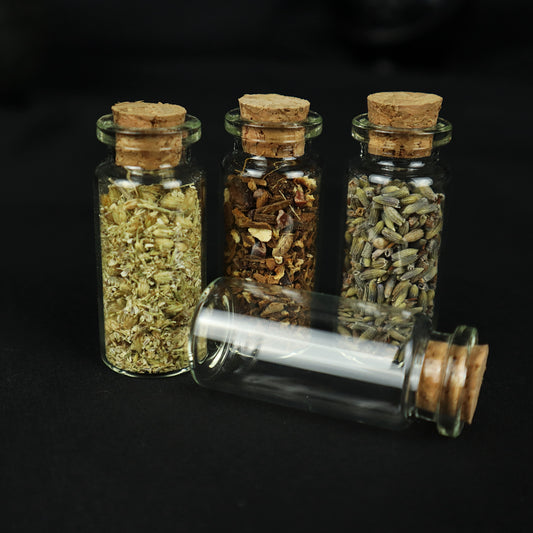 10ml glass bottles with cork